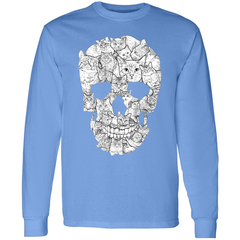 Long Sleeve T-Shirt - AQK73EH5 - Carolina Blue - 12
