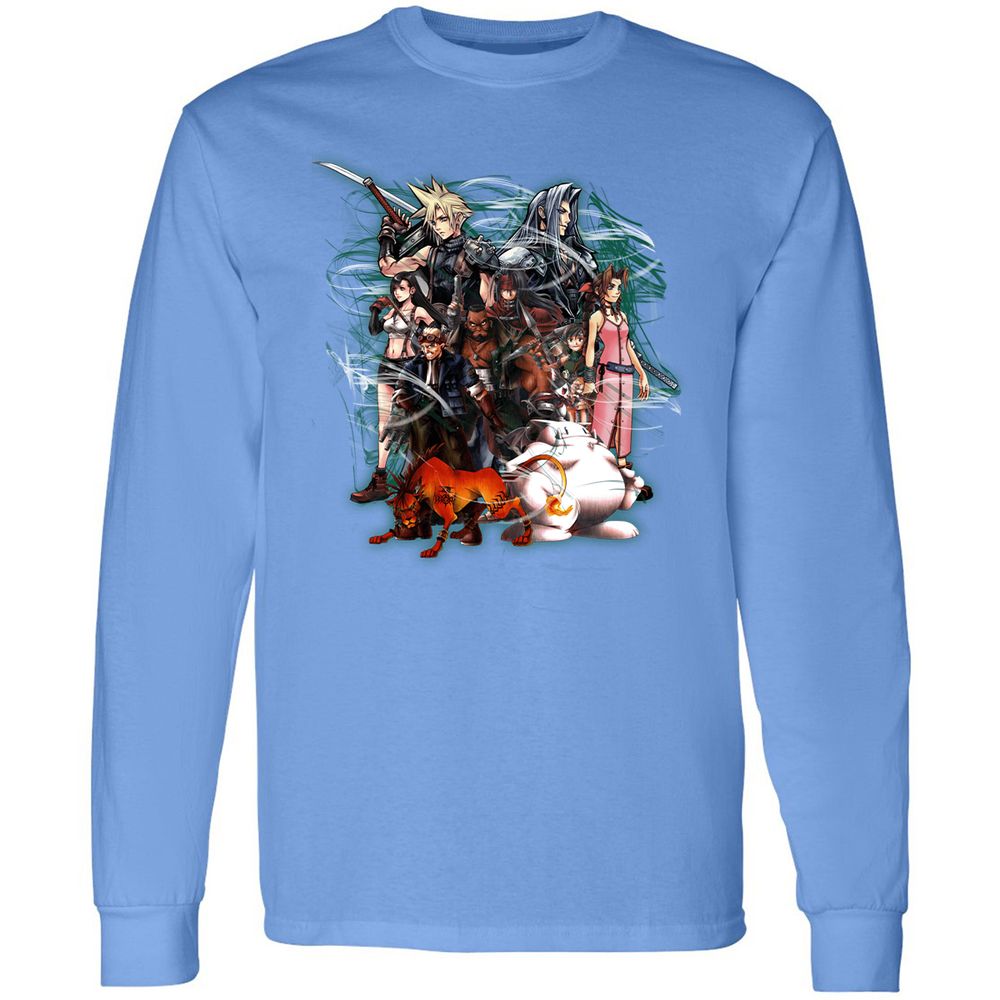 Long Sleeve T-Shirt - MU9ZSGWL - Carolina Blue - 12