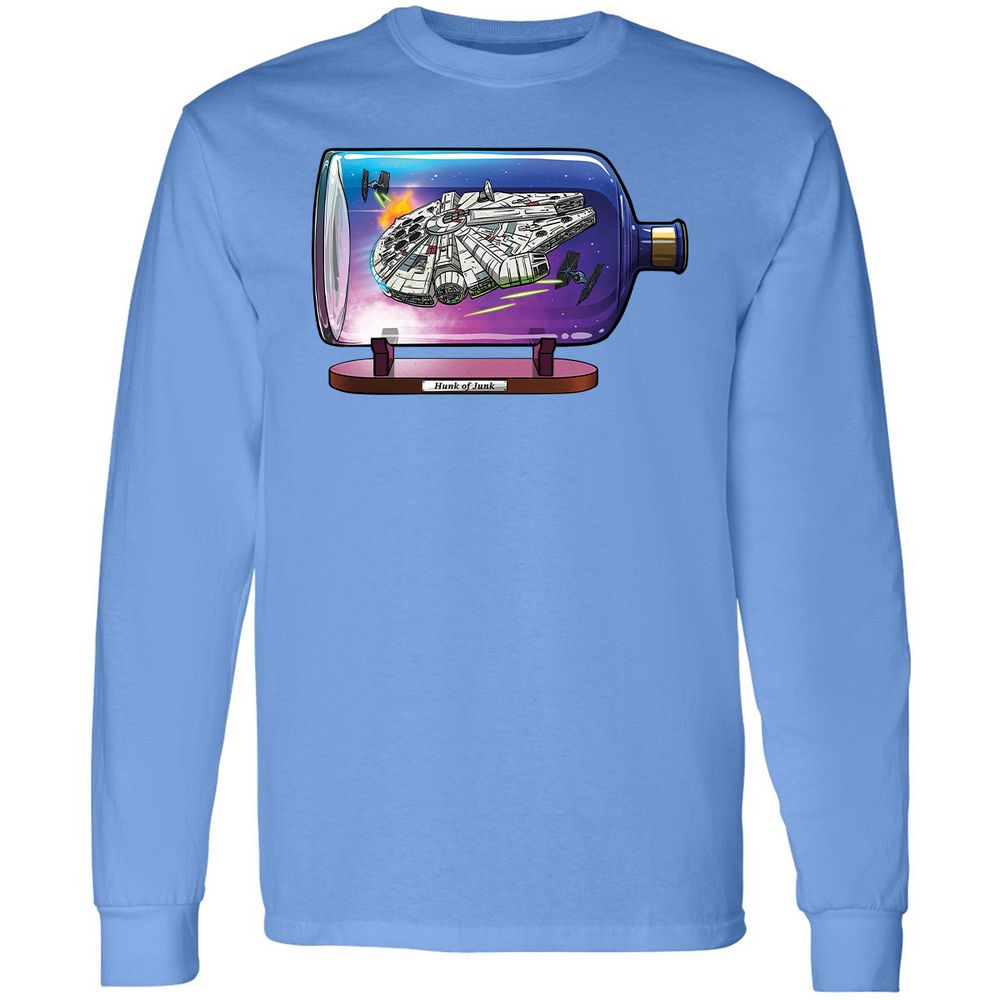 Long Sleeve T-Shirt - 9P6WWKBV - Carolina Blue - 12