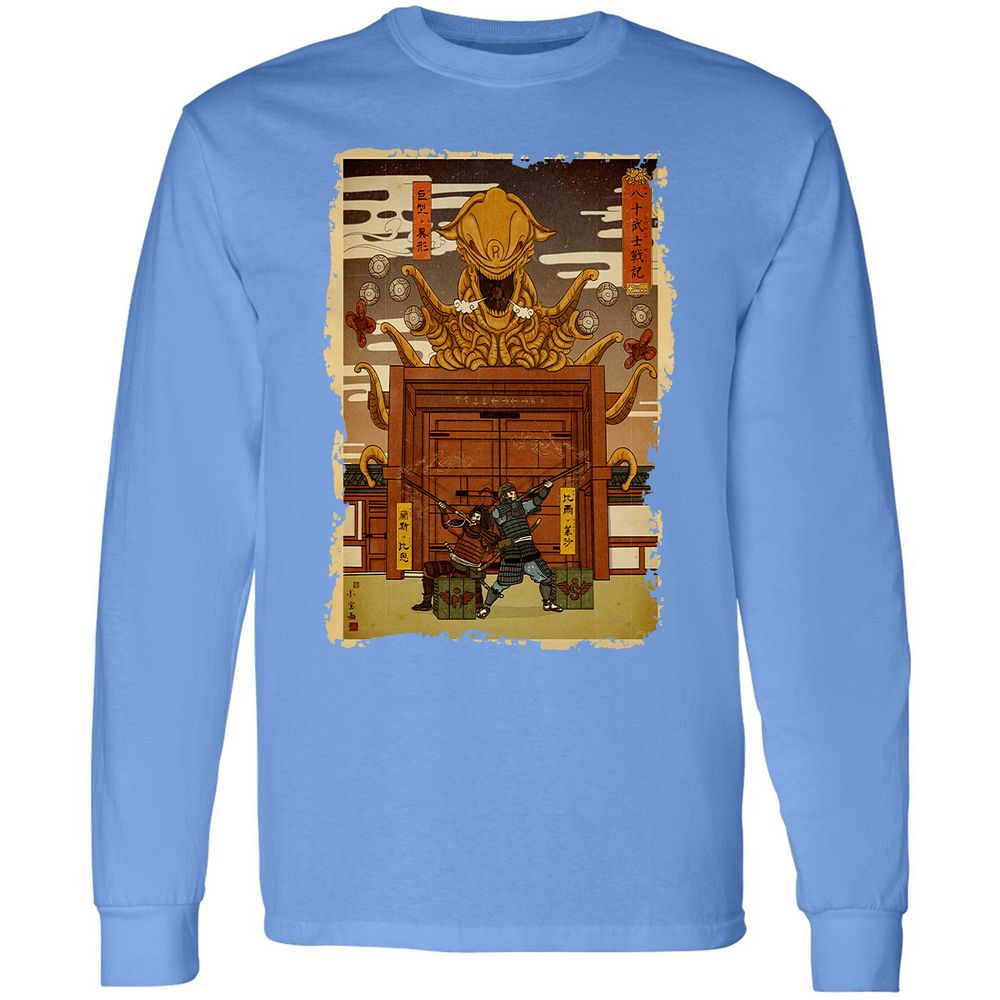 Long Sleeve T-Shirt - 7TZQVQ23 - Carolina Blue - 12