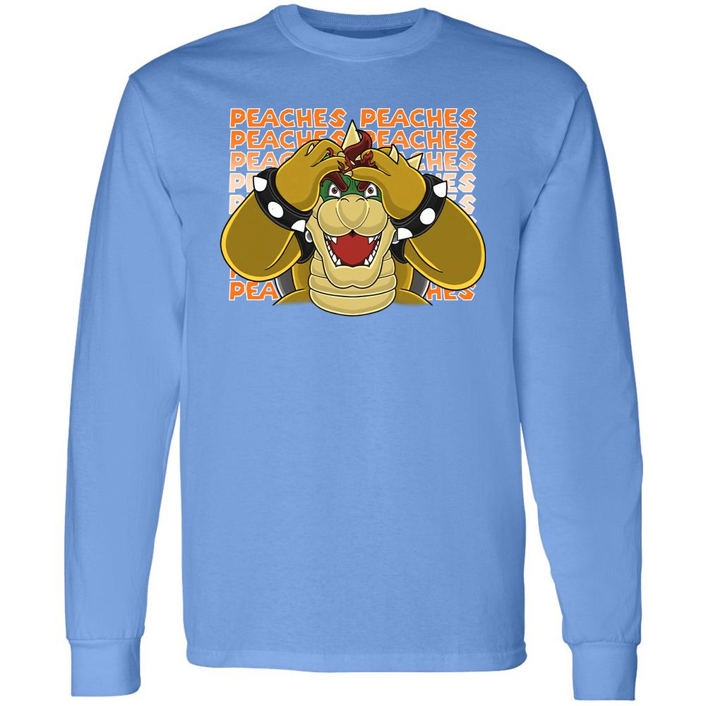 Long Sleeve T-Shirt - M2ZFKBD2 - Carolina Blue - 12