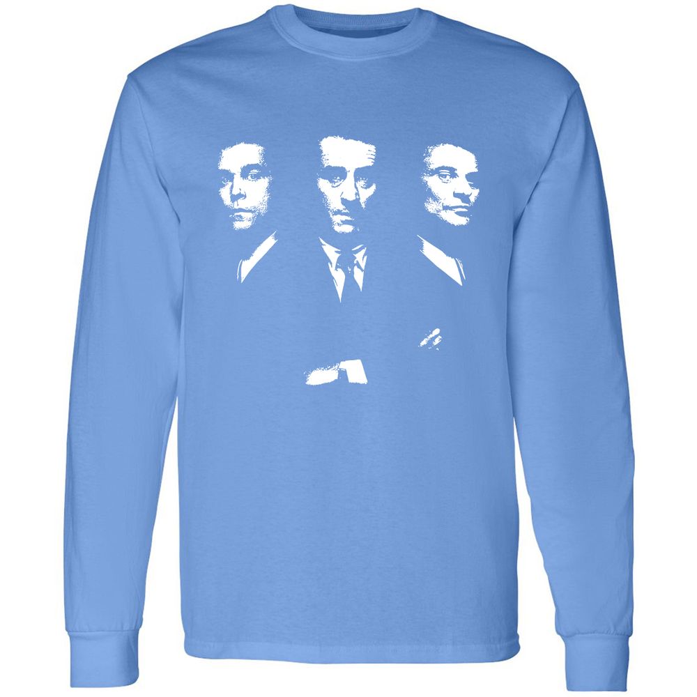 Long Sleeve T-Shirt - 689XYGLW - Carolina Blue - 12