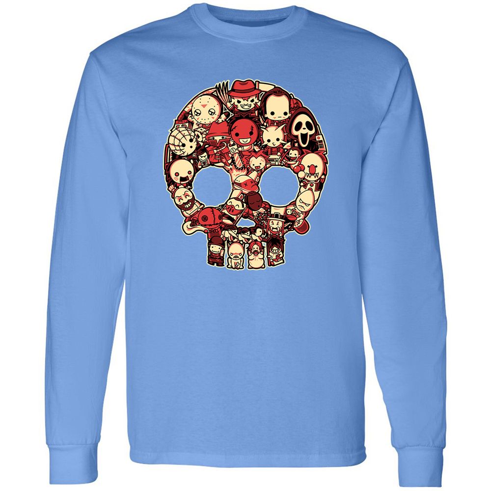 Long Sleeve T-Shirt - 8N6NQRSF - Carolina Blue - 12