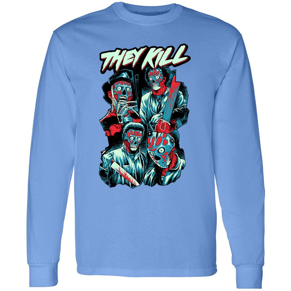 Long Sleeve T-Shirt - MX3AYYUW - Carolina Blue - 12