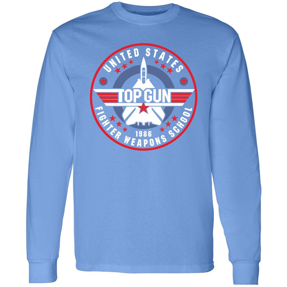 Long Sleeve T-Shirt - JXB8RRBJ - Carolina Blue - 12