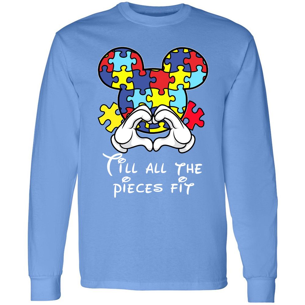 Long Sleeve T-Shirt - 5Y8JC667 - Carolina Blue - 12