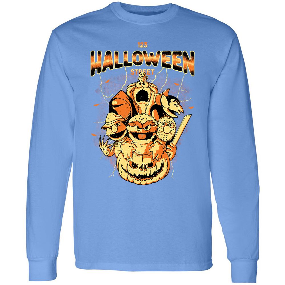 Long Sleeve T-Shirt - KHDDHCUL - Carolina Blue - 12