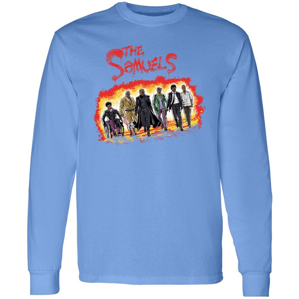 Long Sleeve T-Shirt - E9C8PS7L - Carolina Blue - 12