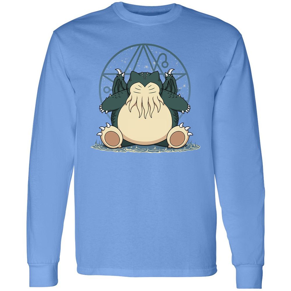 Long Sleeve T-Shirt - KTJYXRQ3 - Carolina Blue - 12