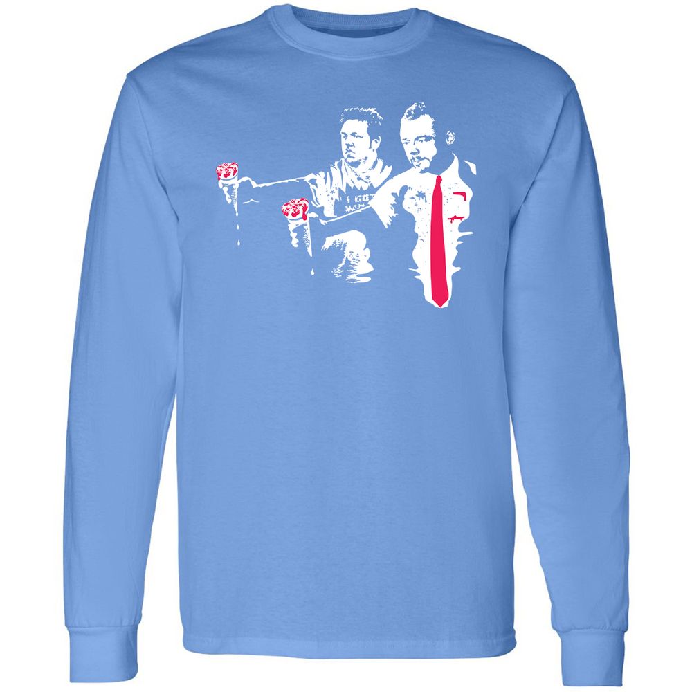 Long Sleeve T-Shirt - KSS7Y5CZ - Carolina Blue - 12