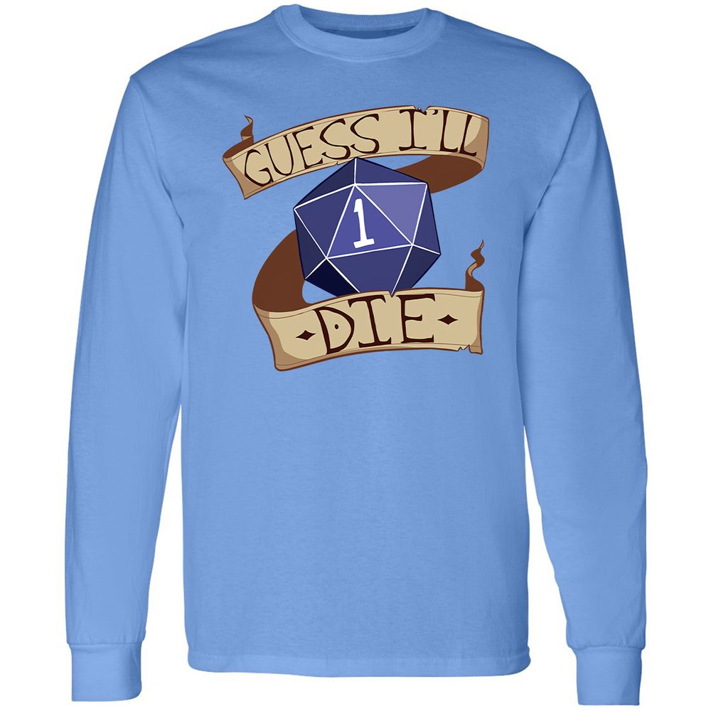Long Sleeve T-Shirt - L5QB9TT9 - Carolina Blue - 12
