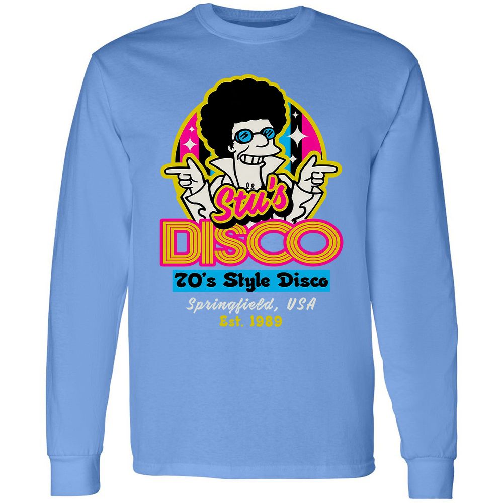 Long Sleeve T-Shirt - 4YNTUNGS - Carolina Blue - 12