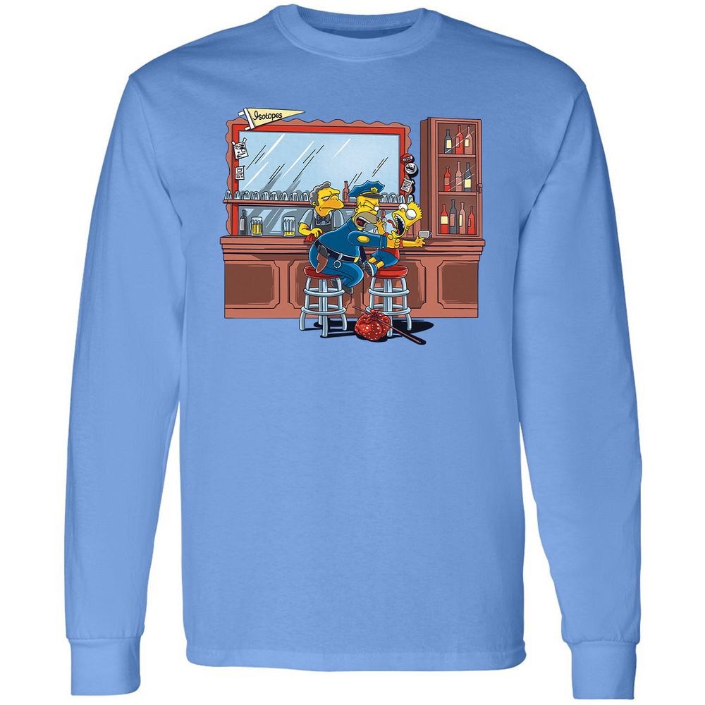 Long Sleeve T-Shirt - WBJJYXPA - Carolina Blue - 12