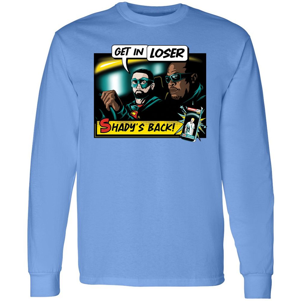 Long Sleeve T-Shirt - KWT3X2Q9 - Carolina Blue - 12