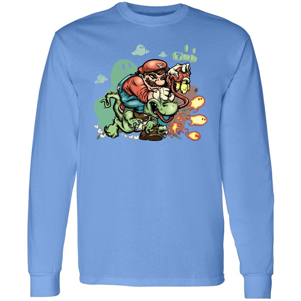 Long Sleeve T-Shirt - NMCTZXHH - Carolina Blue - 12