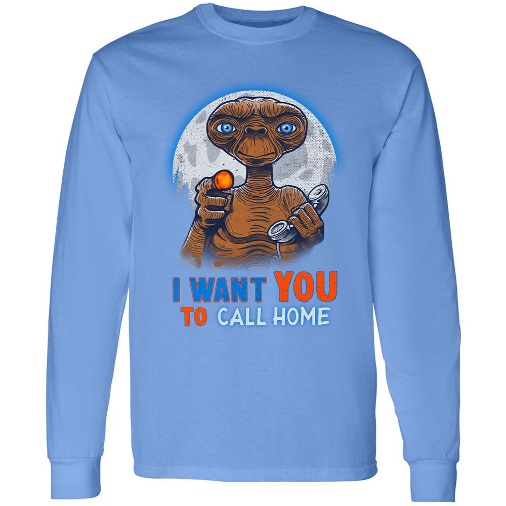Long Sleeve T-Shirt - 6SNVSTW5 - Carolina Blue - 12
