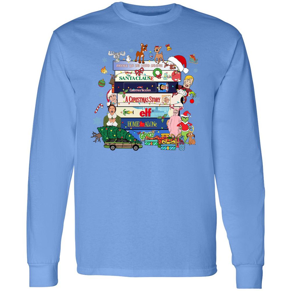Long Sleeve T-Shirt - SRER6VCV - Carolina Blue - 12