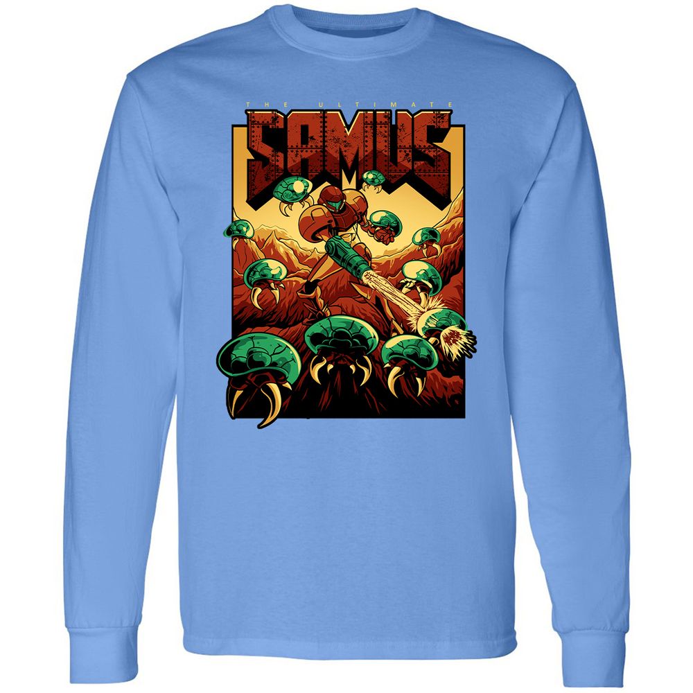 Long Sleeve T-Shirt - 9UVMT8LF - Carolina Blue - 12