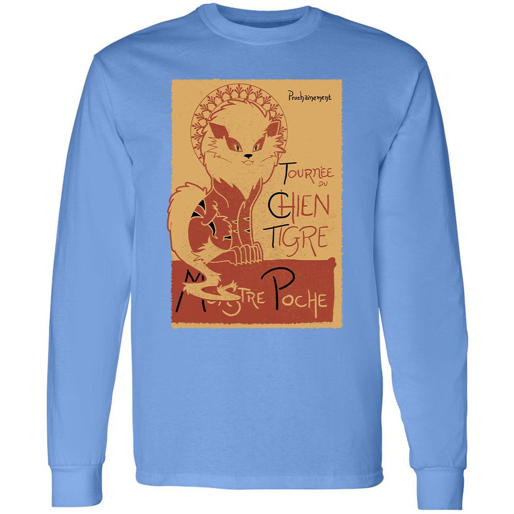 Long Sleeve T-Shirt - P89FL5Q8 - Carolina Blue - 12