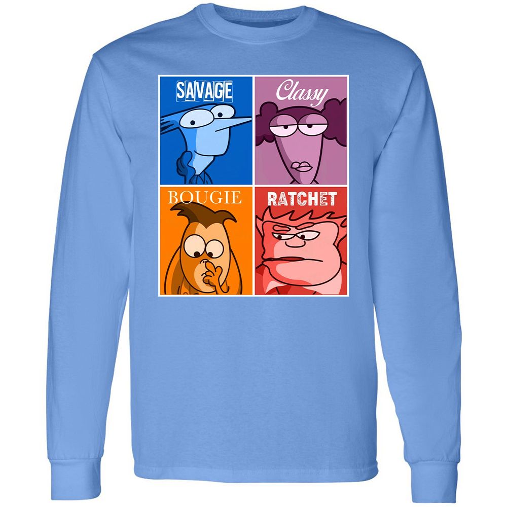 Long Sleeve T-Shirt - 2457RDYW - Carolina Blue - 12