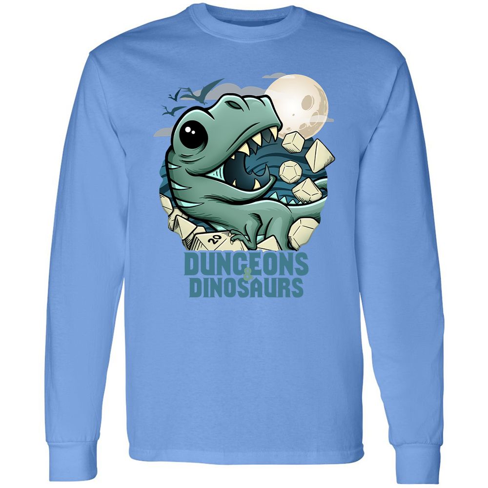 Long Sleeve T-Shirt - 1WASX6RH - Carolina Blue - 12