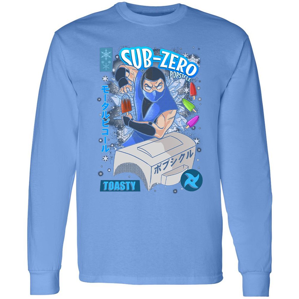 Long Sleeve T-Shirt - 1B5AEQ54 - Carolina Blue - 12
