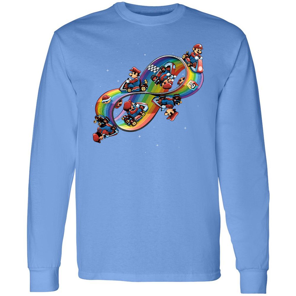 Long Sleeve T-Shirt - 596VSRXH - Carolina Blue - 12