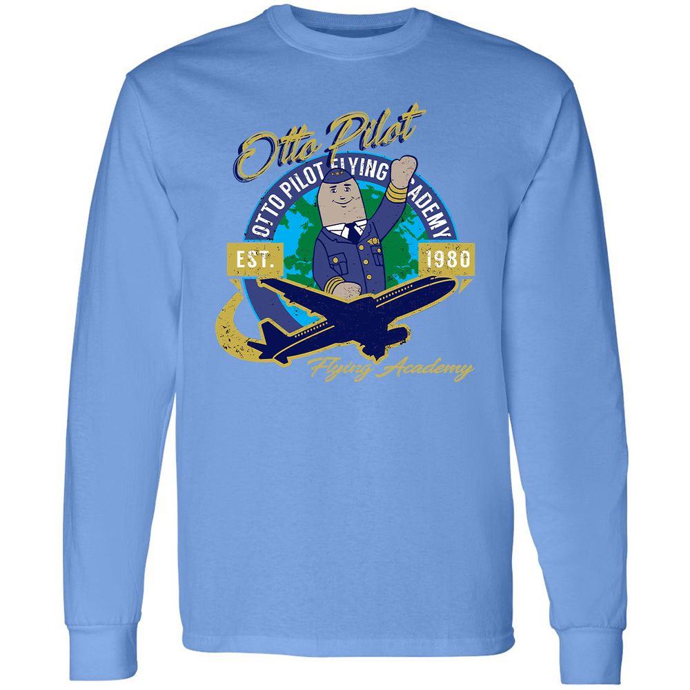 Long Sleeve T-Shirt - 8682XHDE - Carolina Blue - 12
