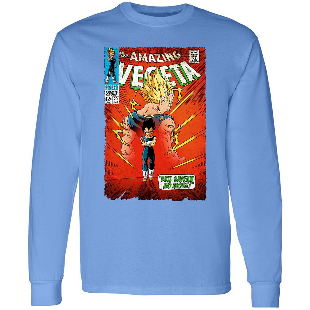 Long Sleeve T-Shirt - BMCQV9Z9 - Carolina Blue - 12