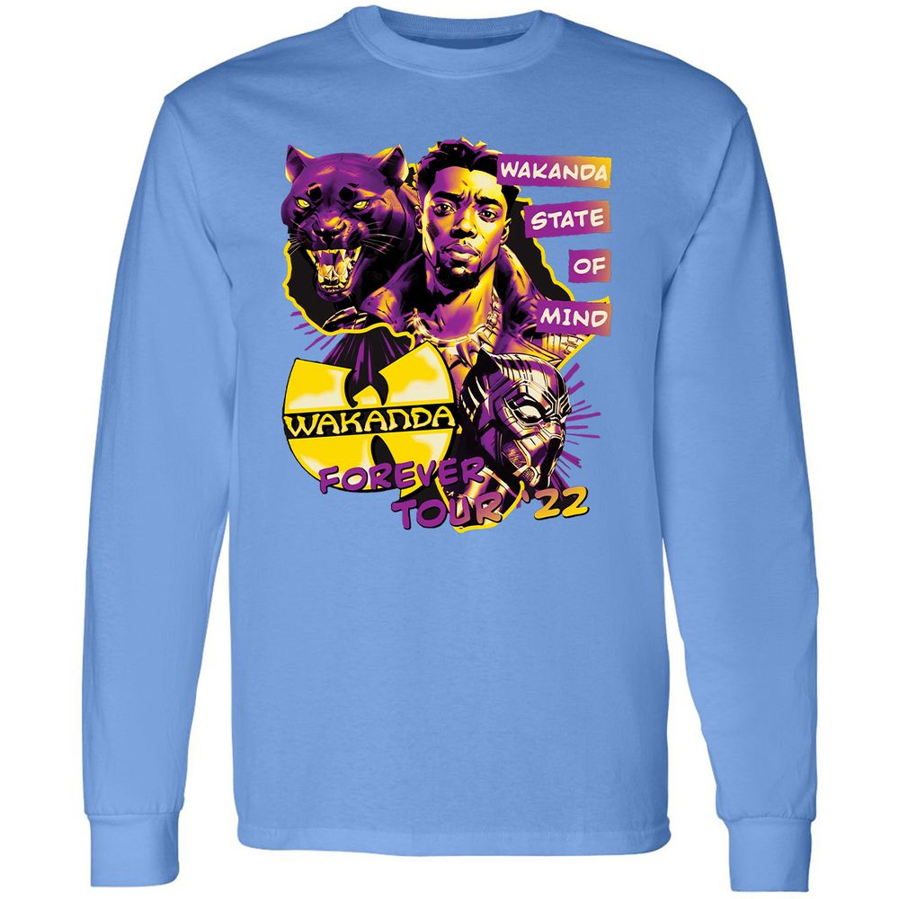 Long Sleeve T-Shirt - FXGB3ZNQ - Carolina Blue - 12