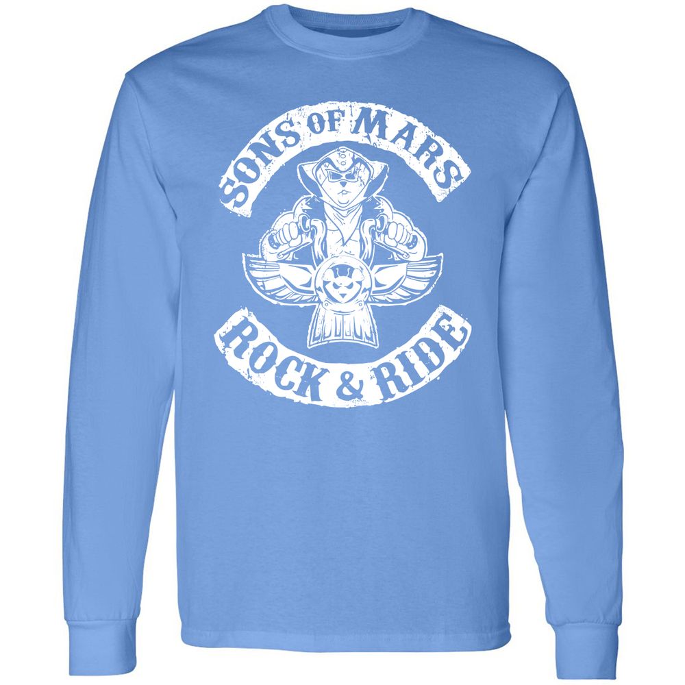 Long Sleeve T-Shirt - KVWWY8CB - Carolina Blue - 12