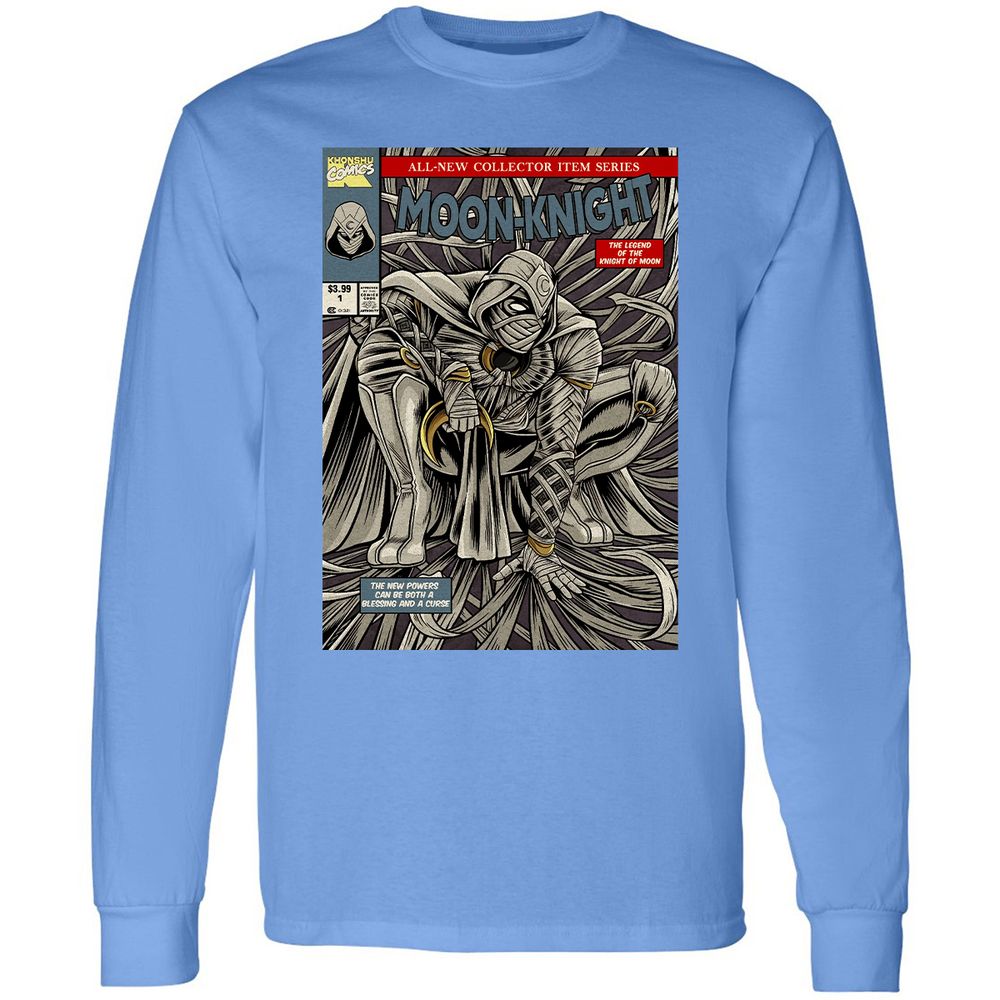 Long Sleeve T-Shirt - HFK11GJA - Carolina Blue - 12