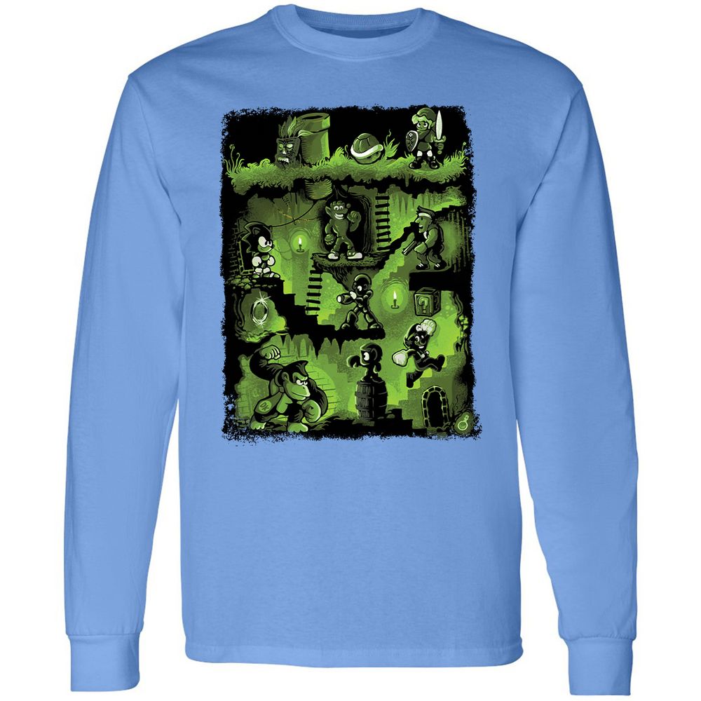Long Sleeve T-Shirt - 2PY8ZN9R - Carolina Blue - 12