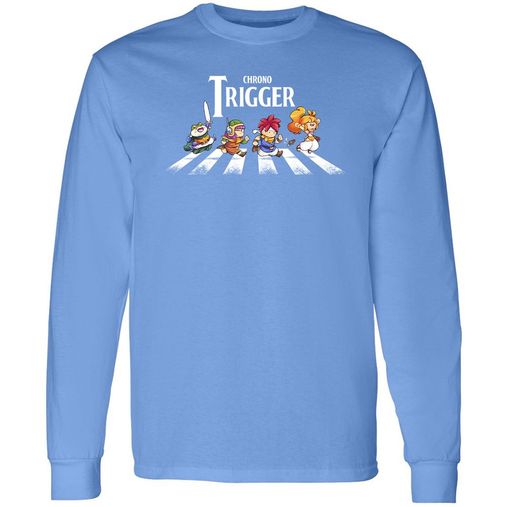 Long Sleeve T-Shirt - G72Z7BCP - Carolina Blue - 12
