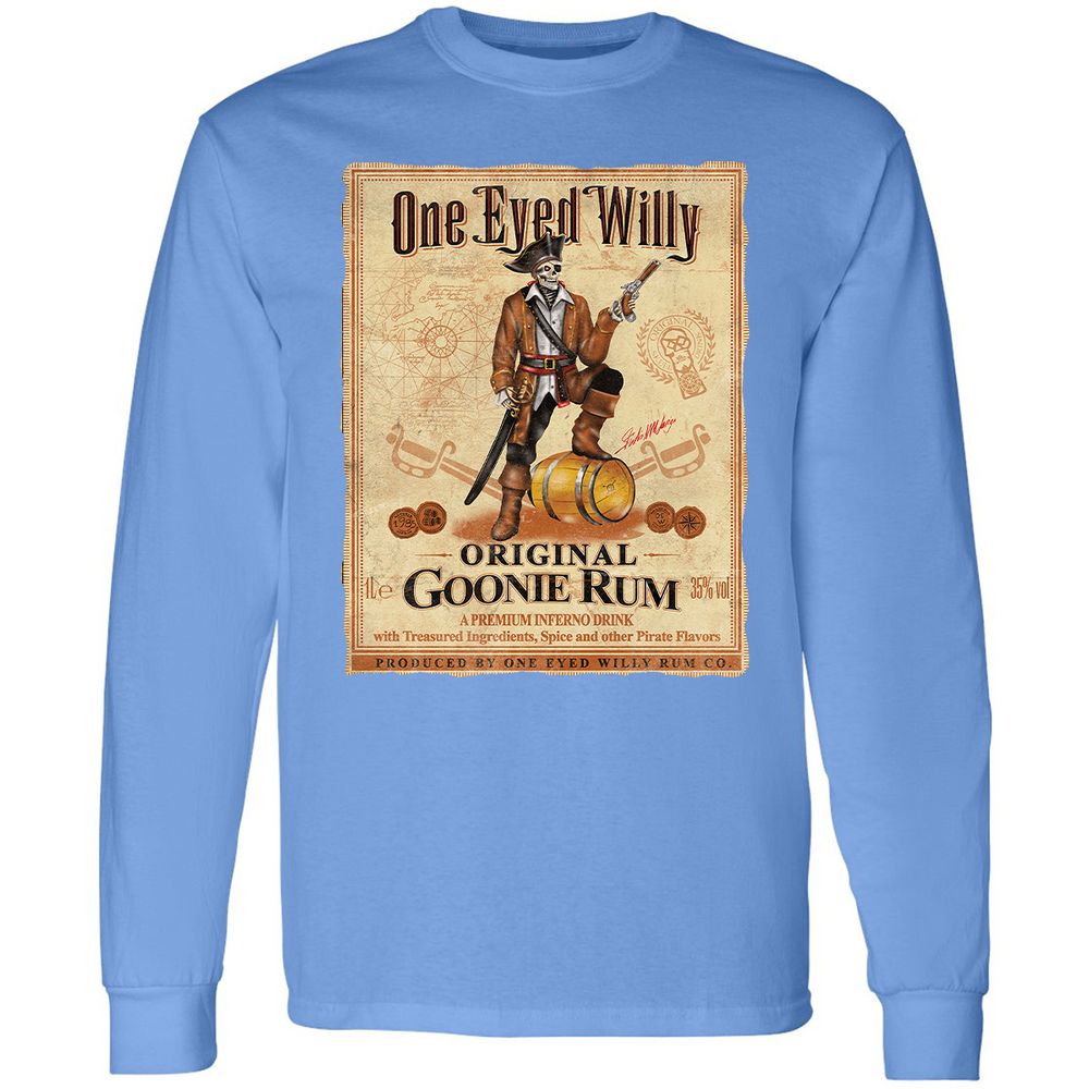 Long Sleeve T-Shirt - JVBZFRTM - Carolina Blue - 12