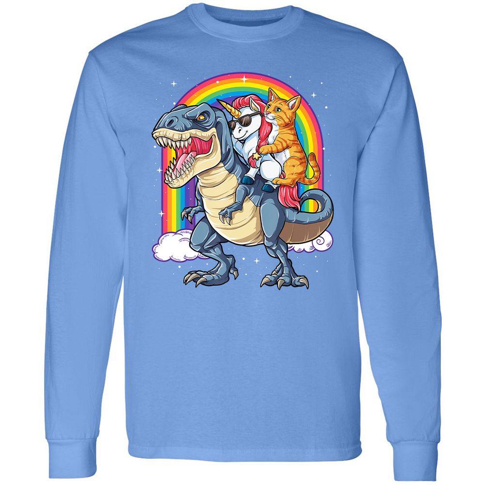 Long Sleeve T-Shirt - 2PU4YCMT - Carolina Blue - 12