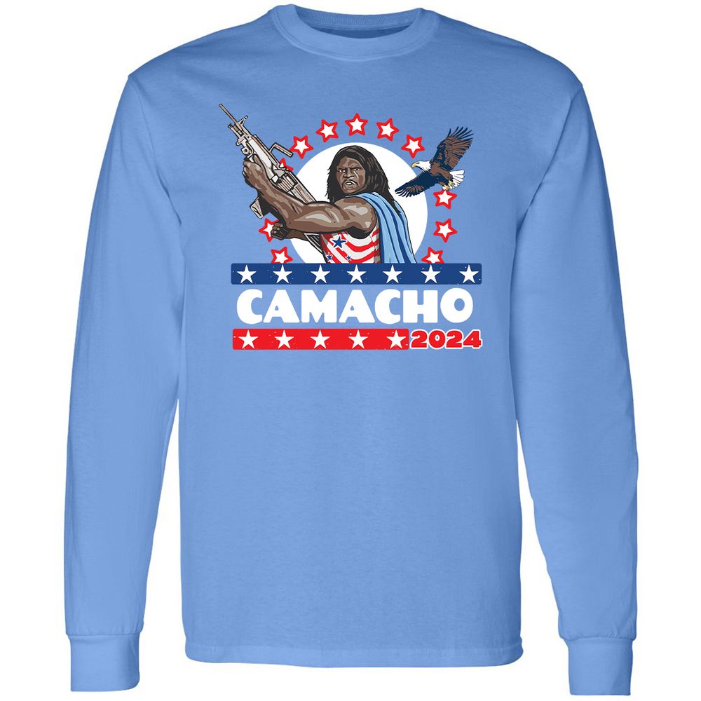 Long Sleeve T-Shirt - FHTRA6L8 - Carolina Blue - 12