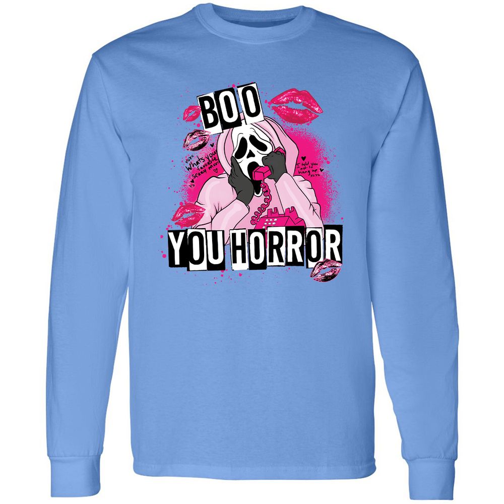 Long Sleeve T-Shirt - HKVW3VTH - Carolina Blue - 12