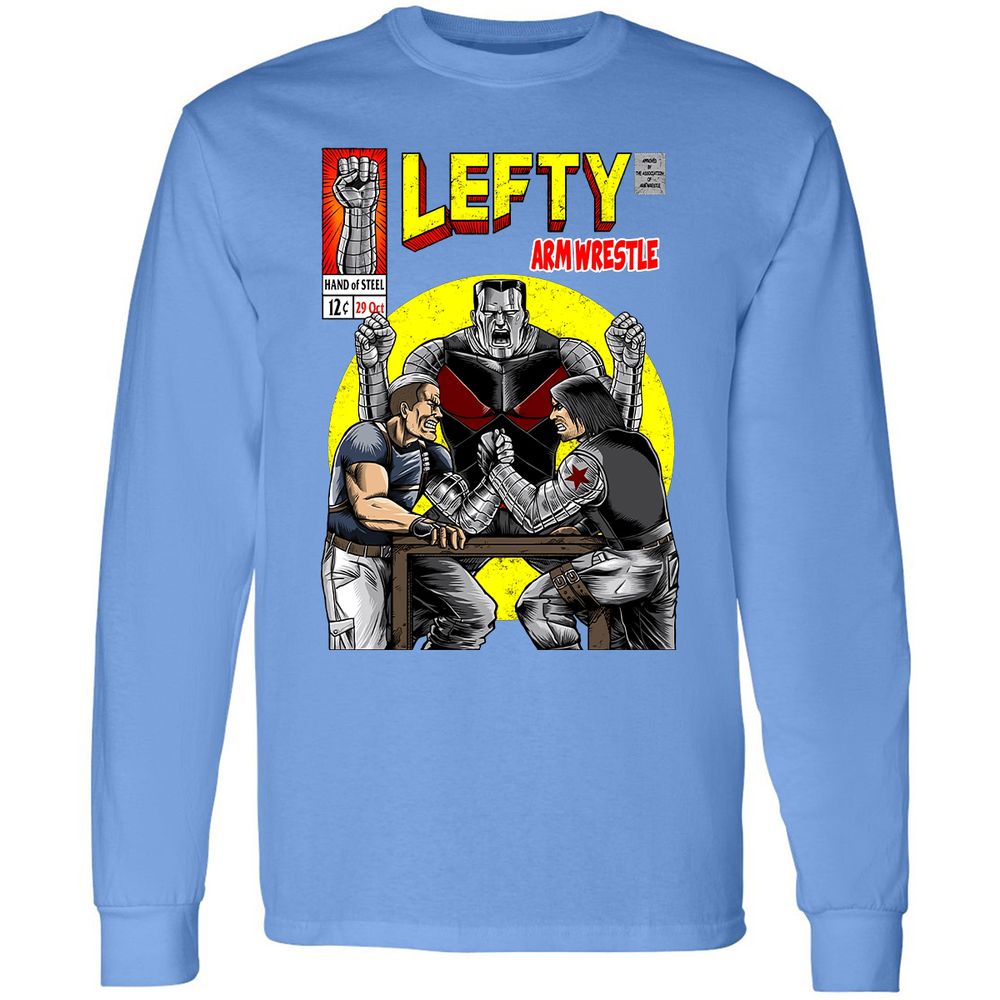 Long Sleeve T-Shirt - F9HFDWZV - Carolina Blue - 12