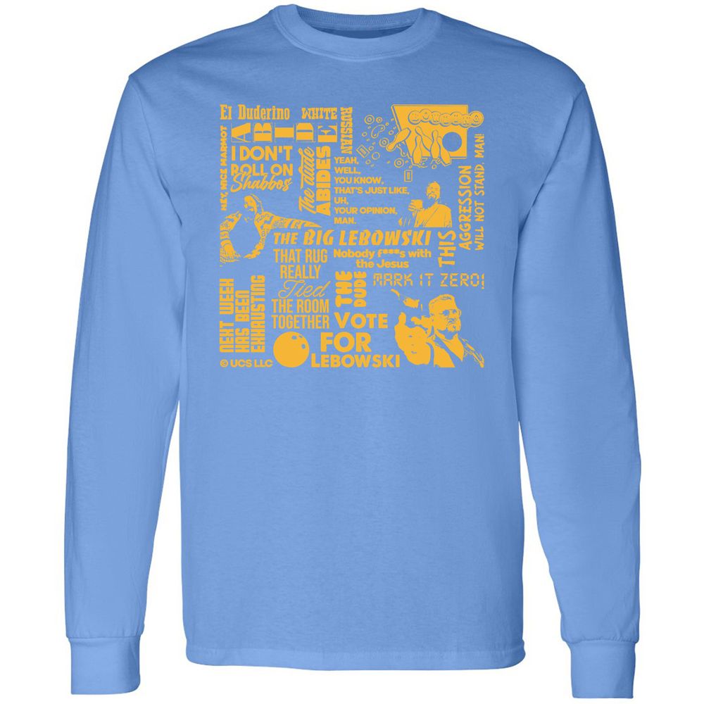 Long Sleeve T-Shirt - 6GHWHDTZ - Carolina Blue - 12