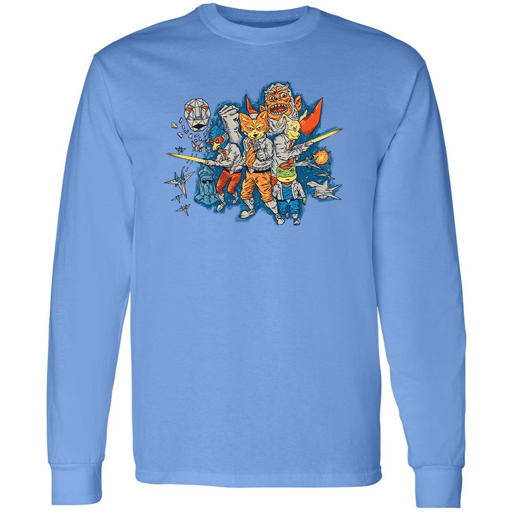 Long Sleeve T-Shirt - ZBWGULX3 - Carolina Blue - 12