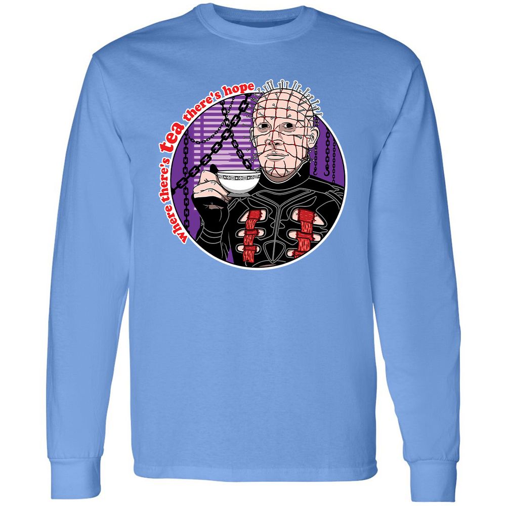 Long Sleeve T-Shirt - TZYPBHEH - Carolina Blue - 12