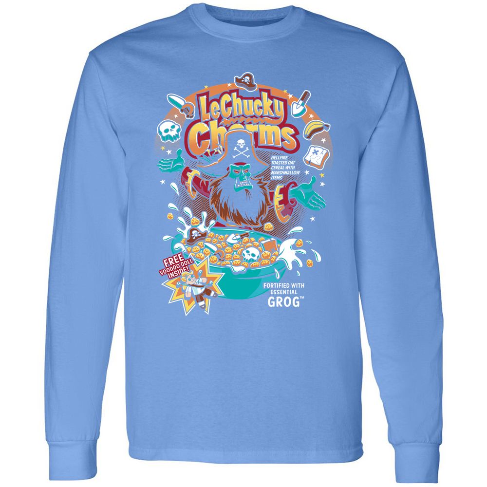 Long Sleeve T-Shirt - F8QSKV5Z - Carolina Blue - 12