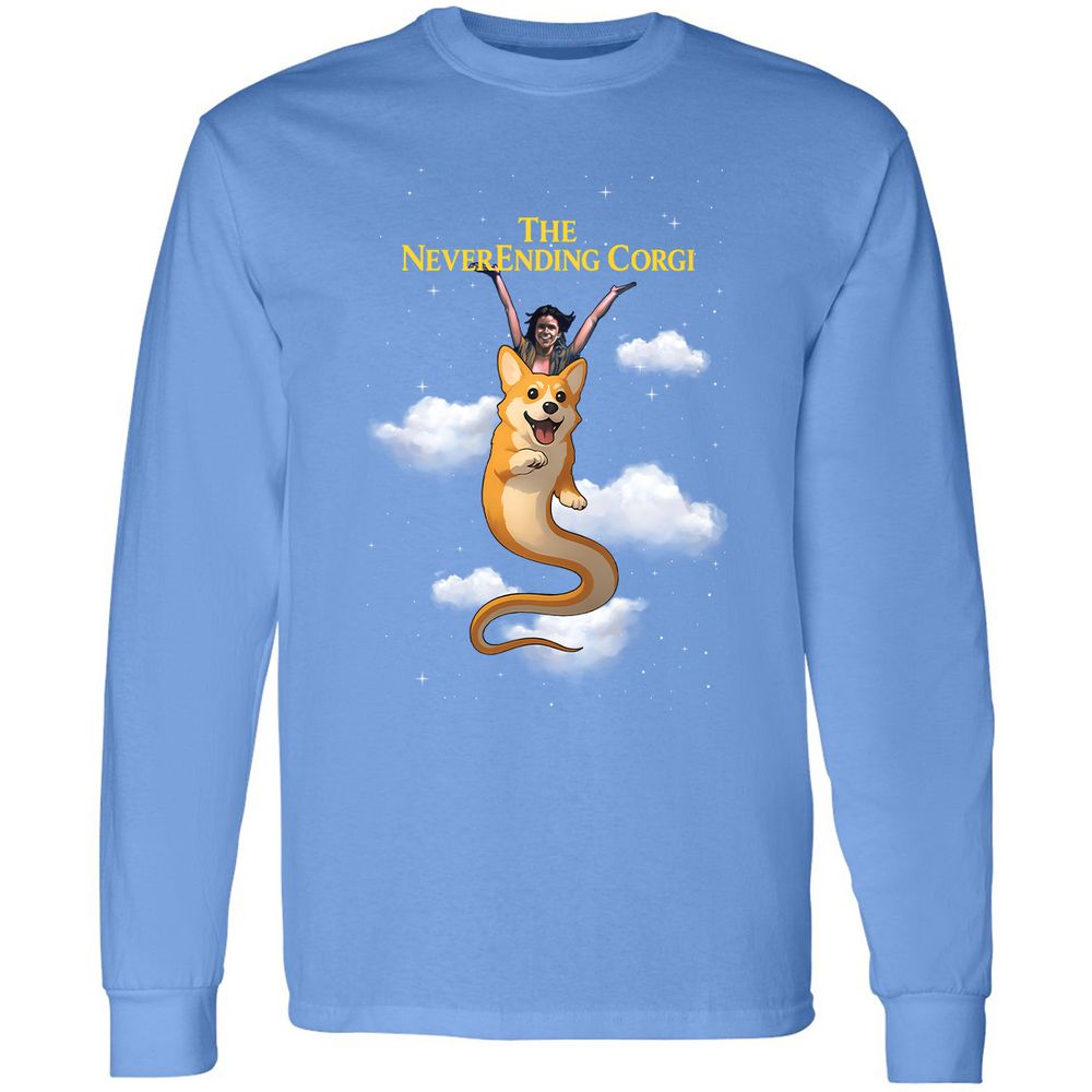 Long Sleeve T-Shirt - 81DGJ7HA - Carolina Blue - 12