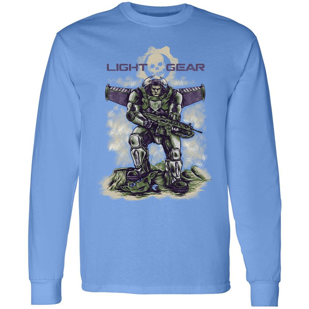 Long Sleeve T-Shirt - WY4VSENR - Carolina Blue - 12