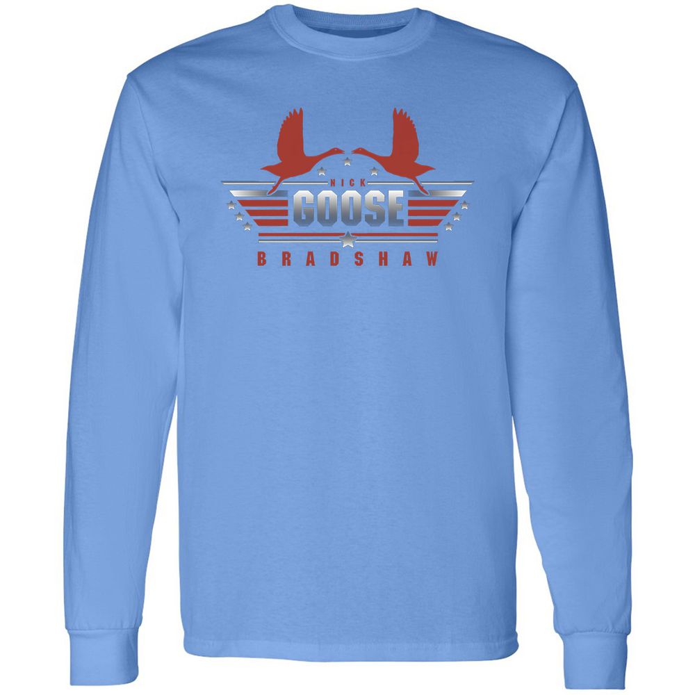 Long Sleeve T-Shirt - CRCXMXRD - Carolina Blue - 12