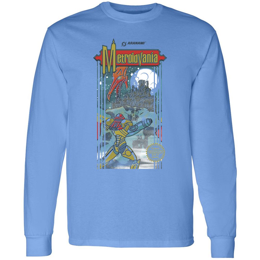 Long Sleeve T-Shirt - ZPSCMJ5P - Carolina Blue - 12