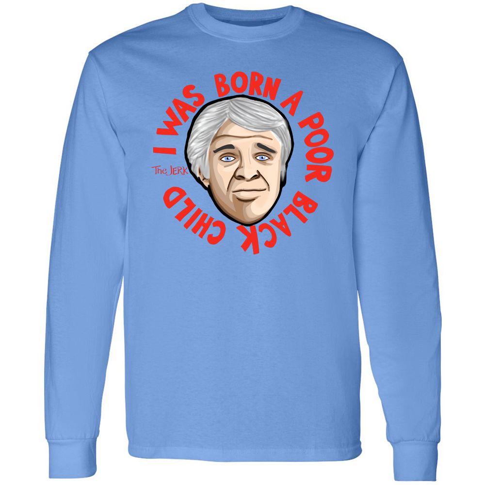 Long Sleeve T-Shirt - UCHT2WAD - Carolina Blue - 12
