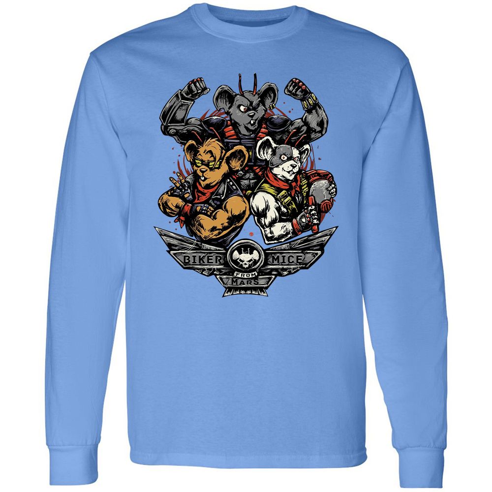 Long Sleeve T-Shirt - 5RB3PQN5 - Carolina Blue - 12