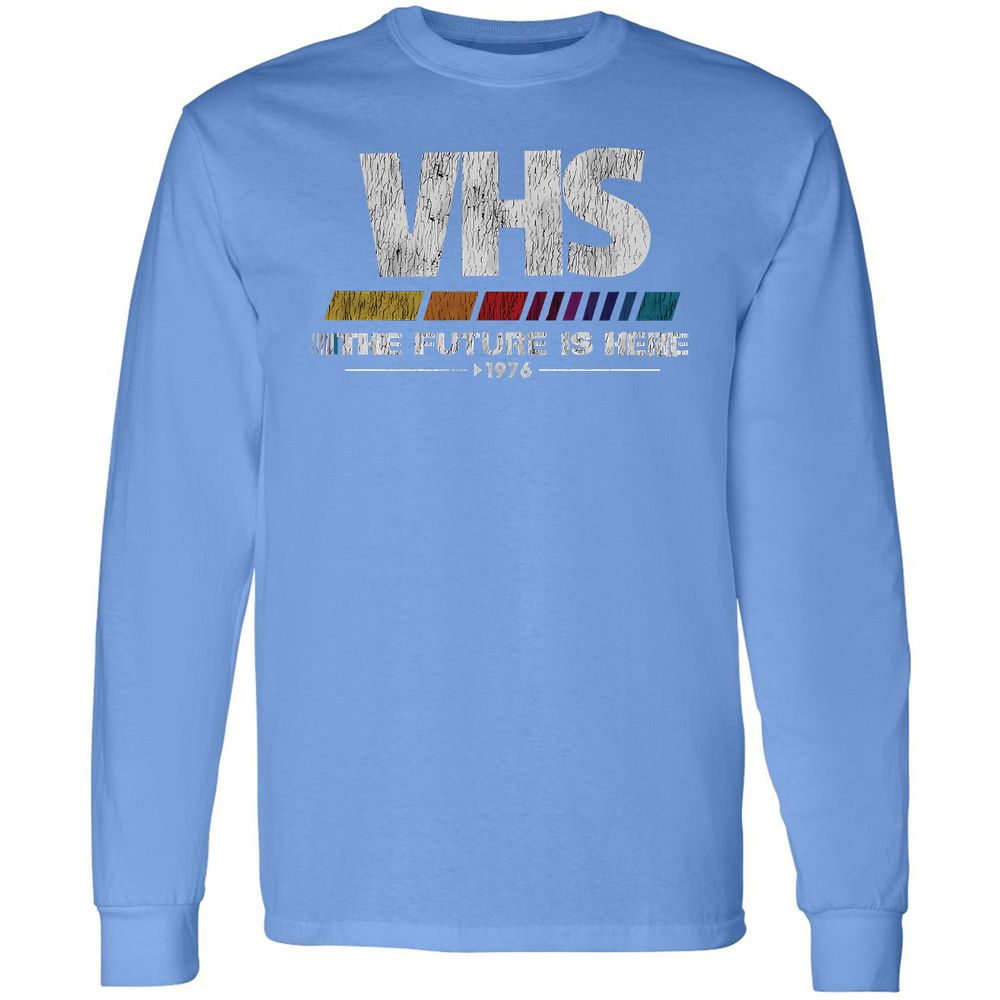 Long Sleeve T-Shirt - U5XFDFTL - Carolina Blue - 12